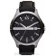 Đồng hồ nam Armani Exchange - Sleek Black Leather 46mm
