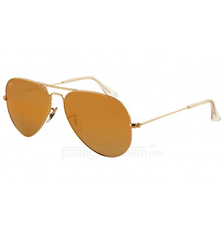 Kính mắt nam / nữ Ray-Ban - RB3025 001/4F Aviator Large Metal