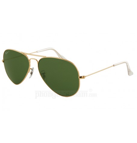 Kính mắt nam / nữ Ray-Ban - RB3025 001/58 Aviator Large Metal Polarized