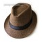 Mũ nón panama / fedora - PhongCachNam "Fashionista" màu nâu vành nhỏ