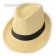 Mũ nón panama fedora - PhongCachNam "Fashionista" màu vàng đất vành nhỏ