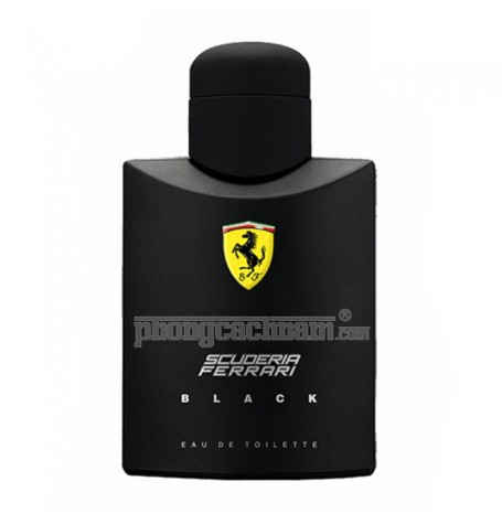 Nước hoa nam Ferrari - SCUDERIA FERRARI BLACK For Men - eau de toilette (EDT) 125ml (4.2 oz)