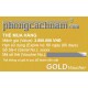 Thẻ mua hàng - GOLD Voucher 3.000.000 VNĐ