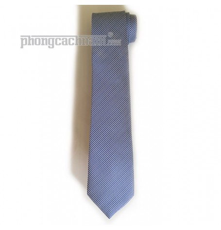 Cà vạt bản trung (8cm) - PhongCachNam "Brighter Day" màu xanh da trời