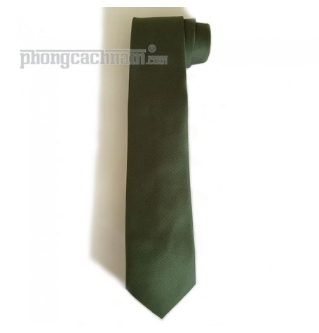 Cà vạt bản trung (8cm) - PhongCachNam "Fashionista" màu ô-liu