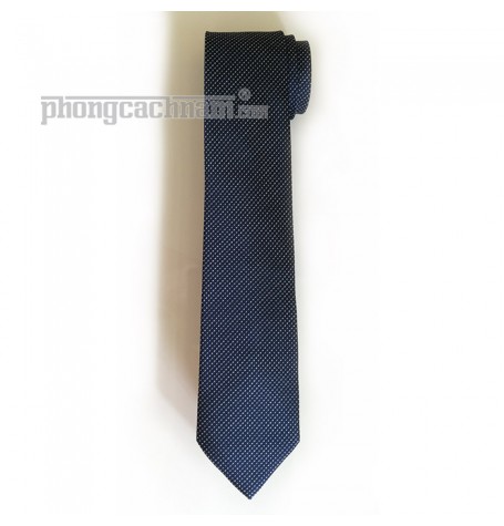 Cà vạt bản trung (8cm) - Marco Cannavaro "Craft Master" Blue