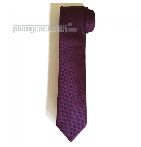Cà vạt bản trung (8cm) - Marco Cannavaro "Royal Purple"