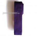 Cà vạt len dệt kim bản nhỏ (5.5cm~6cm) - PhongCachNam "Fashionista" màu tím sậm