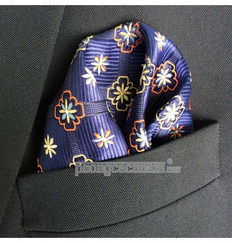 Khăn túi áo vest - Pocket Square - Marco Cannavaro "Blue Trust" 30cm x 30cm