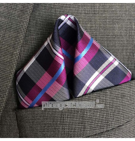 Khăn túi áo vest - Pocket Square - Marco Cannavaro "Modern Square" 30cm x 30cm