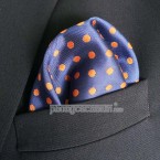 Khăn túi áo vest - Pocket Square - PhongCachNam "Elegance in Blue" 30cm x 30cm