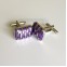 Khuy cài măng sét - Cufflinks - Marco Cannavaro "Royal Purple"