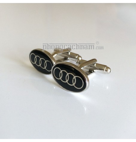 Khuy cài măng sét - Cufflinks - PhongCachNam "Audi"