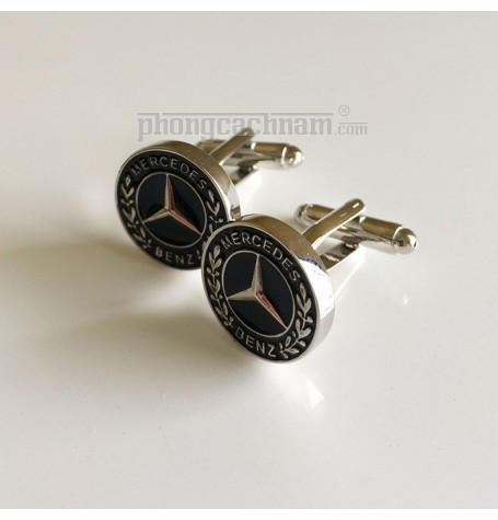 Khuy cài măng sét - Cufflinks - PhongCachNam "Mercedes Benz"