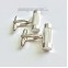 Khuy cài măng sét - Cufflinks - PhongCachNam "Trend Setter" No.2 màu bạc